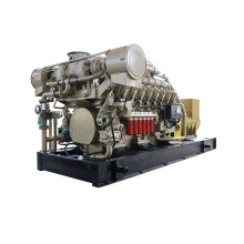 Generador de motores de biogás de marco de marco trifásico de alta eficiencia aprobado por CE con sistema CHP
